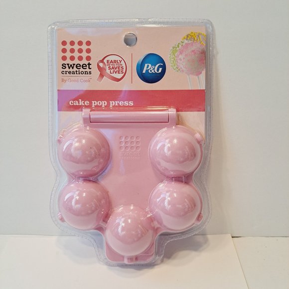 Sweet Creations Pink Cake Pop Press Promo Breast Cancer & Pop Sticks P&G NEW! - Picture 5 of 6